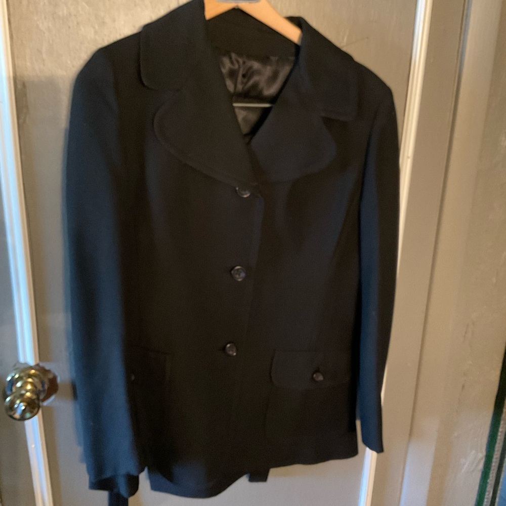 2 pc Woman’s wool lined suit